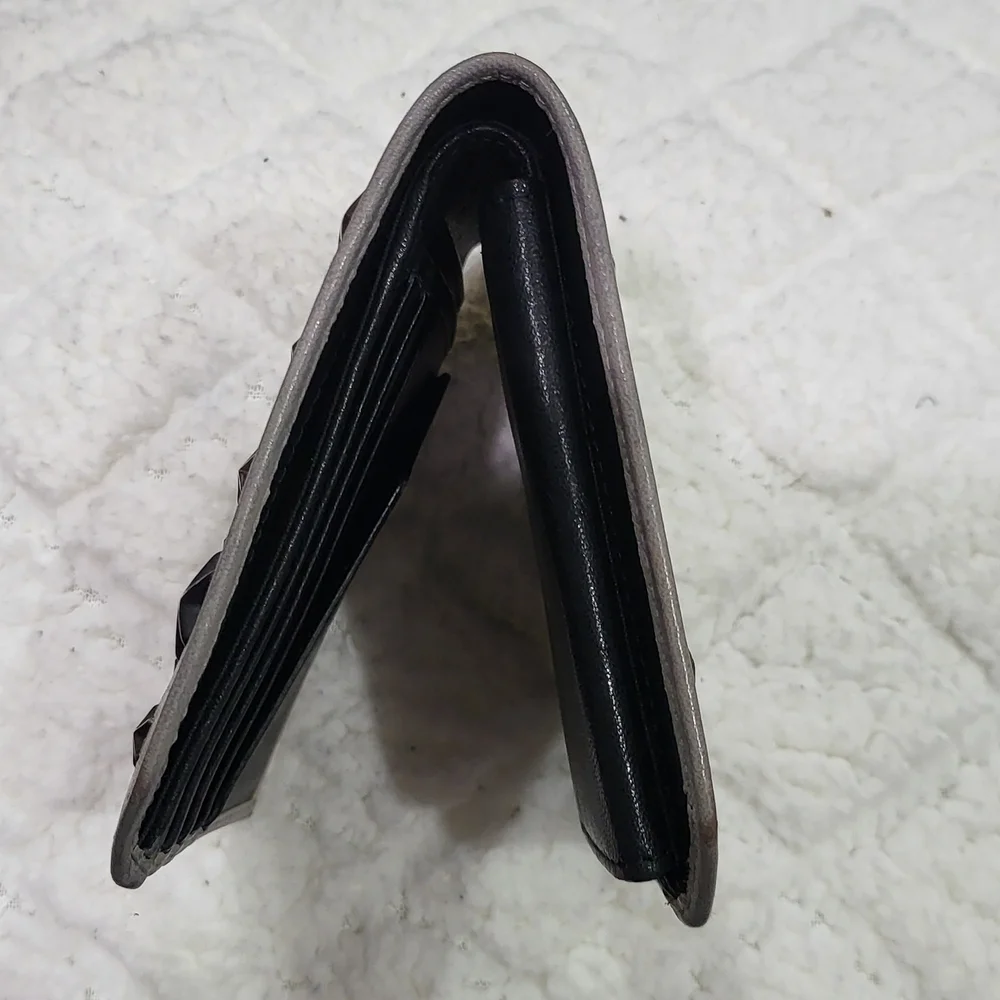 Jimmy Choo Albany wallet with mixed stars..Authentic
